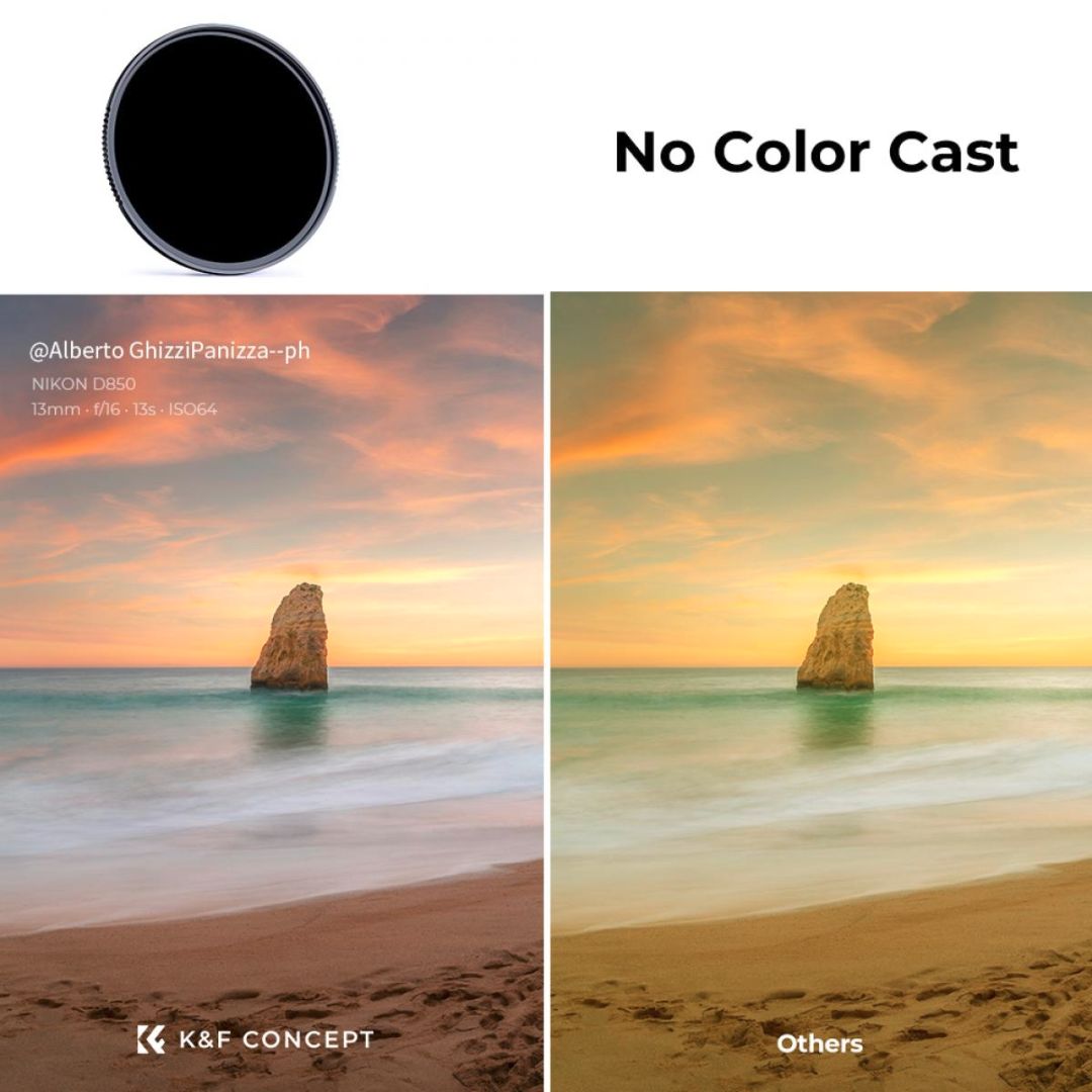 K&F Concept 105mm ND1000 (10 Stop) Fixed ND Filter Neutral Density Multi-Coated KF01.1903 - 4